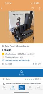 PAS OP! Oplichter! Naam is “Brusse” DJI Osmo Pocket 3, Audio, Tv en Foto, Actiecamera's, Ophalen of Verzenden, Nieuw, Overige merken