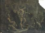 17e eeuwse of 18e eeuwse mezzotint "Ecce Agnus Dei", Antiek en Kunst, Ophalen