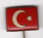 Speldje VLAG TURKIJE (A2), Verzenden, Gebruikt, Overige onderwerpen