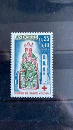 Andorra FR 190 rode kruis postfris/2645, Ophalen of Verzenden, Overige landen