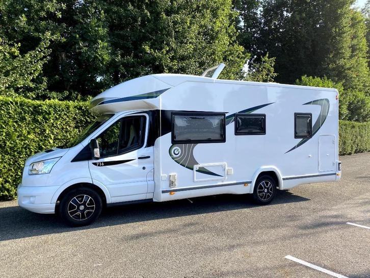 camper Chausson 716 Welcome VIP, Caravans en Kamperen, Campers, Particulier, tot en met 5, Half-integraal, Chausson, Ford, Diesel