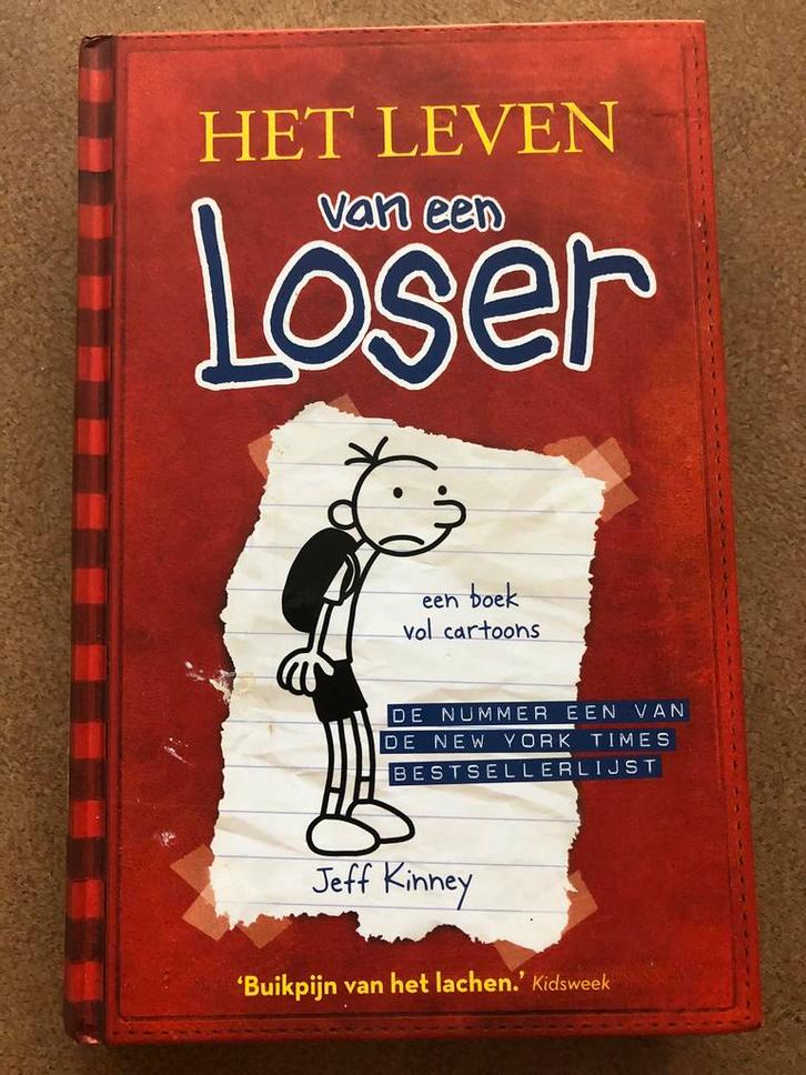 Jeff Kinney - Het leven van een Loser, Boeken, Kinderboeken | Jeugd | 10 tot 12 jaar, Zo goed als nieuw, Ophalen of Verzenden