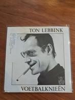 Ton Lebbink vinyl single Voetbalknieen.1982, Ophalen of Verzenden, Zo goed als nieuw, Overige formaten, Levenslied of Smartlap