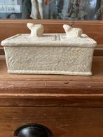 Handgemaakte sasak pottery doosje/Indonesische, Antiek en Kunst, Ophalen