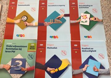 Leerboeken MBO pedagogisch werk onderwijsassistent nivea 3/4 beschikbaar voor biedingen