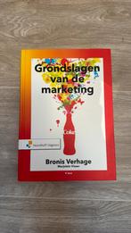 Bronis Verhage - Grondslagen van de marketing, Ophalen of Verzenden, Zo goed als nieuw, Economie en Marketing, Bronis Verhage; Marjolein Visser