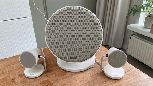 Yamaha NX-B150 design luidspreker set met bluetooth/aux, Audio, Tv en Foto, Luidsprekers, Zo goed als nieuw, Front, Rear of Stereo speakers