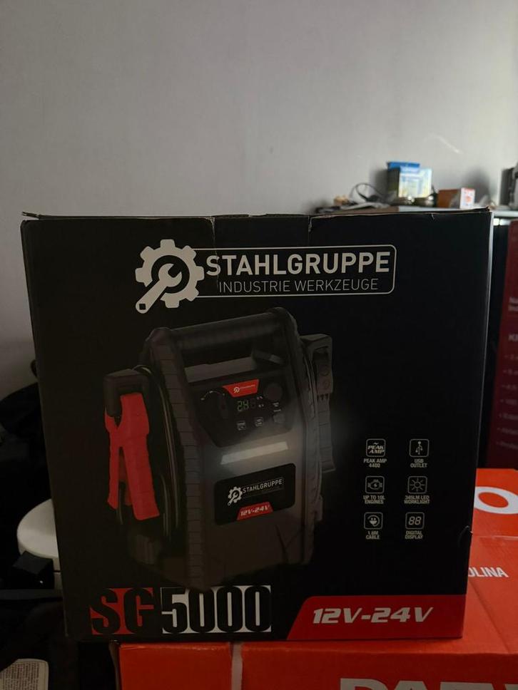 Stahlgruppe SG5000 Startbooster, Auto diversen, Jumpstarters, Nieuw, Ophalen