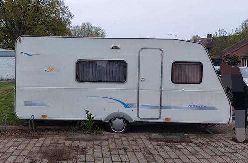 Caravelair Antares 496 5 persoons met stapelbed, Caravans en Kamperen, Caravans, Particulier, Treinzit, Caravelair, Koelkast, Reservewiel
