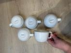 5x brabantia cappuccino kop, Ophalen of Verzenden, Zo goed als nieuw, Overige stijlen, Kop(pen) en/of Schotel(s)