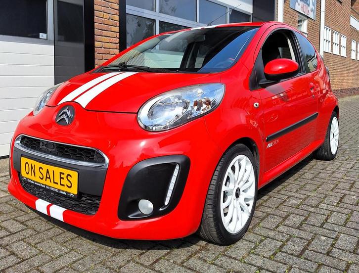 Citroen C1 1.0 Exclusive 11-2013 Citrus Alu Edition Lmv 15 N, Auto's, Citroën, Bedrijf, Te koop, C1, ABS, Airbags, Airconditioning