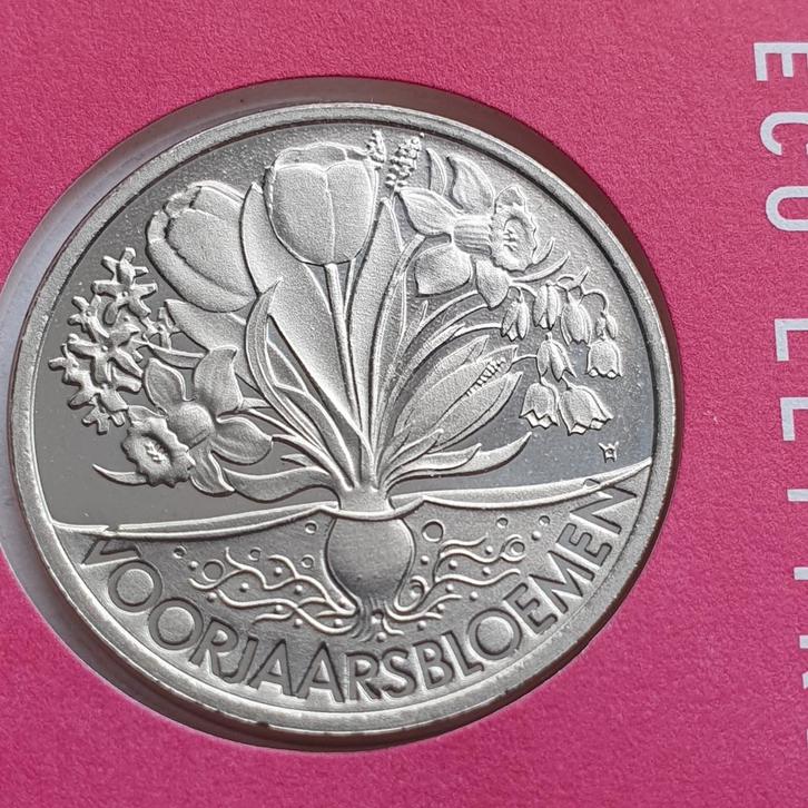 Nederland 1 ECU 1996 Voorjaarsbloemen, Postzegels en Munten, Munten | Nederland, Losse munt, Overige waardes, Koningin Beatrix