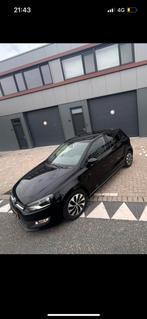 Volkswagen Polo 1.0 schakel-5 2016 Zwart, Auto's, Voorwielaandrijving, 1011 kg, 95 pk, Zwart
