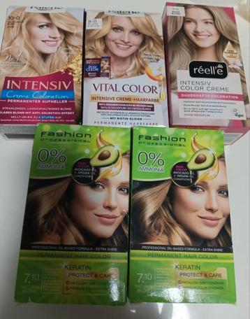 Haarverf Pakket - Blondtinten 5 pakket Bijna gratis