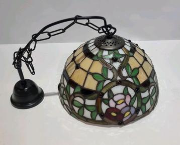 Glas in lood hanglamp beschikbaar voor biedingen