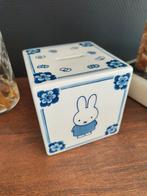 Nijntje spaarpot kubus Royal Delft, Onbekend, Ophalen of Verzenden, Metaal of Blik, Onbekend