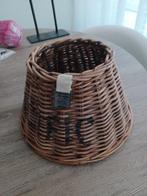 Riviera Maison Lampenkap Rotan, Ophalen, Rond, Bruin, Minder dan 25 cm