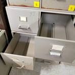 Industriële stalen ladekast - kaartenbak - 4 laadjes mist 1, Huis en Inrichting, Kasten | Ladekasten, Minder dan 50 cm, Gebruikt