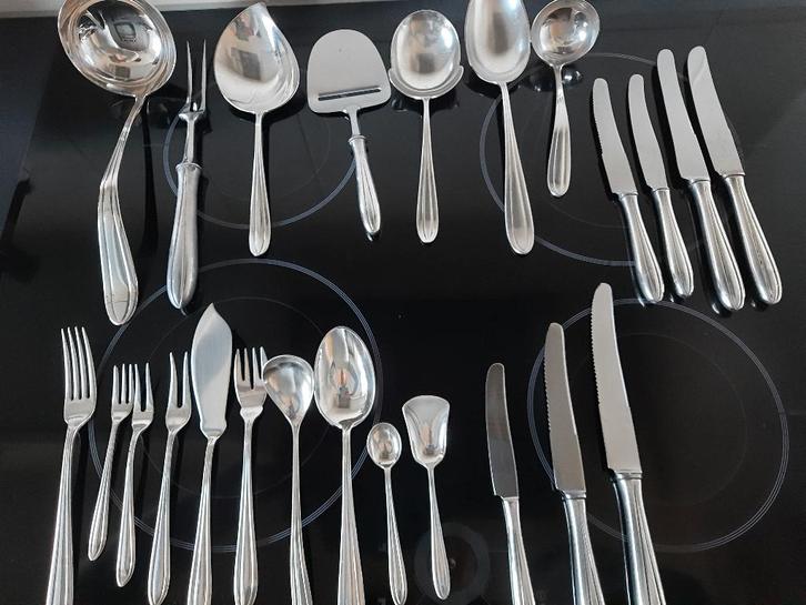 Heel veel Keltum P3 bestek verzilverd, Antiek en Kunst, Antiek | Bestek, Ophalen of Verzenden
