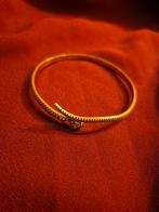 Goudkleurige armcuff in slangvorm – nieuw, Ophalen of Verzenden, Nieuw, Goud