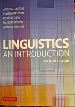 Studieboek Linguistics an Introduction, Diverse auteurs, Ophalen of Verzenden, Zo goed als nieuw, Alpha