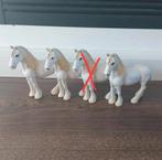 Schleich Shire merries (3), Ophalen of Verzenden, Zo goed als nieuw, Paard, Beeldje of Figuurtje