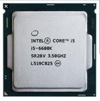 Intel core i5-6600 cpu, Computers en Software, Processors, LGA 1151, Gebruikt, 4-core, Ophalen of Verzenden