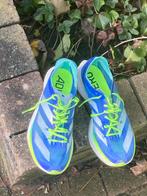 Adidas Adizero Adios Pro 3 - M46 2/3, Ophalen of Verzenden, Zo goed als nieuw, Blauw, Sneakers of Gympen
