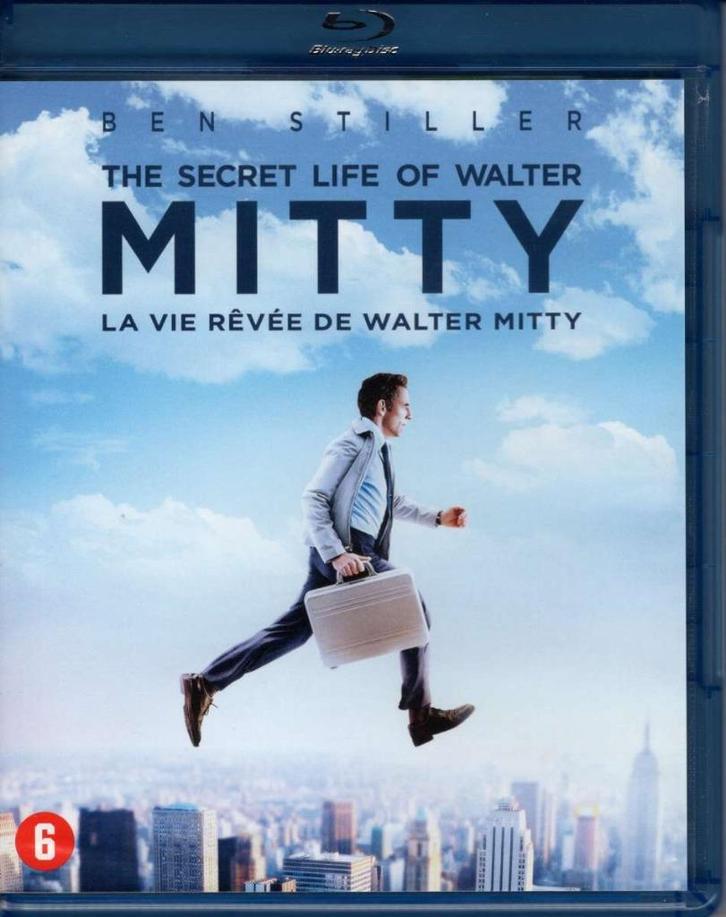 The Secret Life of Walter Mitty (Ben Stiller) - IMDB 7.3 -NL, Cd's en Dvd's, Blu-ray, Zo goed als nieuw, Verzenden