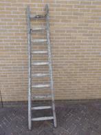 Oude schildersladder, Doe-het-zelf en Verbouw, Ladders en Trappen, Ophalen of Verzenden, Gebruikt, Ladder, 2 tot 4 meter