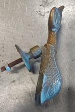 Deurklopper brons Vismodel, Ophalen of Verzenden, Brons