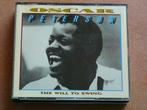 2 CD box Oscar Peterson - The will to swing , Verve records, Gebruikt, Verzenden, 1980 tot heden, Boxset