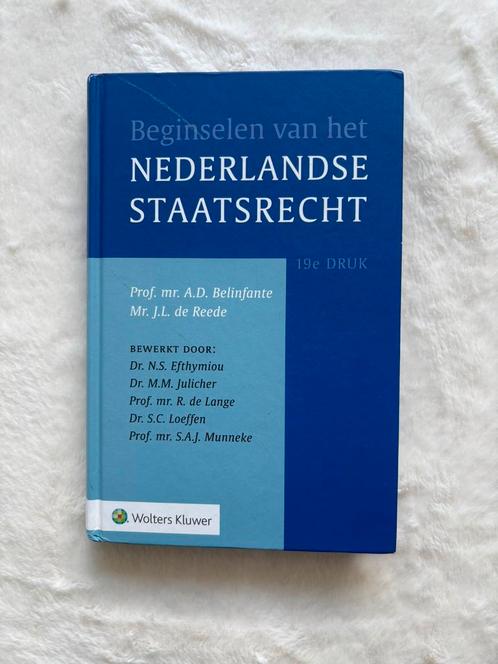 Beginselen van het Nederlands staatsrecht, Boeken, Wetenschap, Zo goed als nieuw, Ophalen of Verzenden