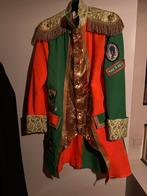 Luxe carnavals jas met emblemen, Carnaval, Ophalen of Verzenden, Zo goed als nieuw, Kleding