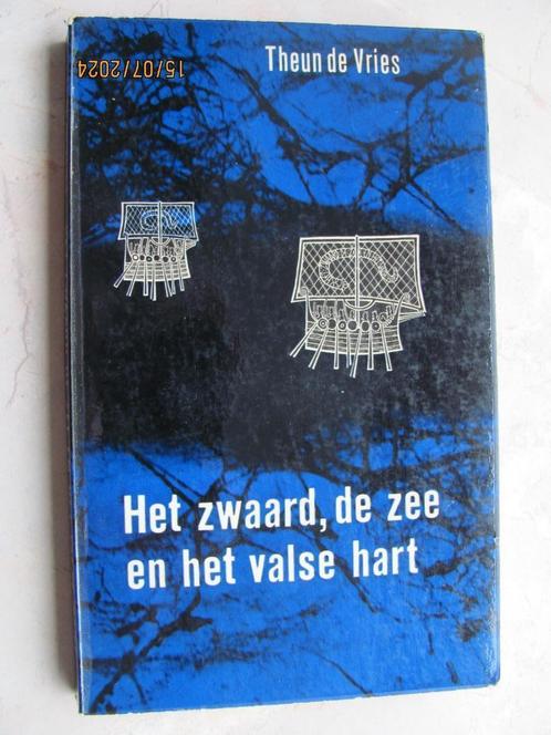 Theun de Vries Het Zwaard de Zee en het Valse hart 1966 IZGS, Boeken, Boekenweekgeschenken, Gelezen, Ophalen of Verzenden