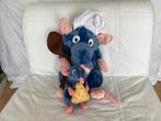 Ratatouille  2 knuffels remy groot en klein, Ophalen, Zo goed als nieuw
