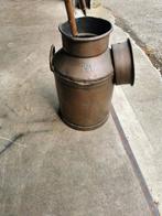 Oude melkbus / kan van koper of brons, Ophalen, Brons