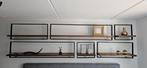 Wandplanken Hout & Staal - Industrieel Design, Huis en Inrichting, Woonaccessoires | Wandplanken en Boekenplanken, Ophalen, Zo goed als nieuw