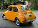 Fiat 500 Giallo Positano 1972, Auto's, Oldtimers, Achterwielaandrijving, Zwart, Overige kleuren, 499 cc