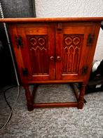 Vintage Houten Kastje met Deurtjes, Huis en Inrichting, Kasten | Overige, Ophalen, Gebruikt