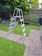 Gratis zwembadtrap, Tuin en Terras, Zwembad-toebehoren, Ophalen, Gebruikt, Ladder