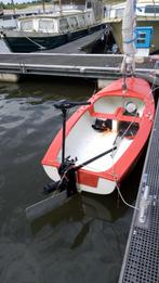 Middellandse  Zee Jol (zeilboot + strandtrailer + bb motor), Watersport en Boten, Open zeilboten, Gebruikt, Ophalen of Verzenden