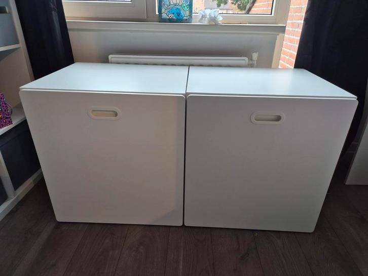 2x IKEA Stuva Opberglades/Kasten, Kinderen en Baby's, Kinderkamer | Commodes en Kasten, Minder dan 90 cm, Minder dan 75 cm, 50 tot 70 cm