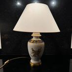Porcelain Ceramic Tafel Lamp Royal Ghepardi Limoges, 1980, Ophalen of Verzenden