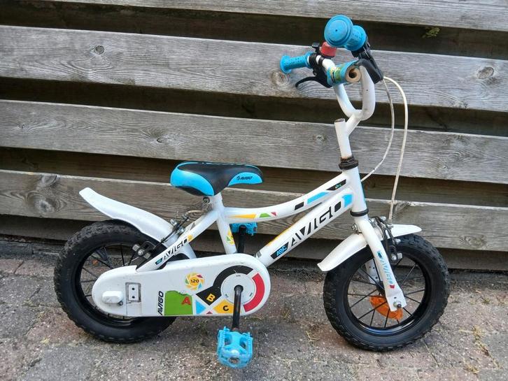 Amigo jongensfietsje 12 inch, Fietsen en Brommers, Fietsen | Jongens, Zo goed als nieuw, 14 inch of minder, Ophalen