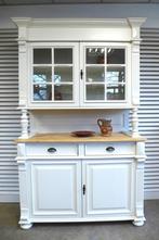 Prachtige witte landelijke buffetkast, Huis en Inrichting, Ophalen, Gebruikt, 100 tot 150 cm, Onbekend