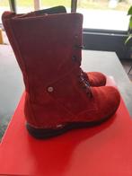Rode Wolky  veter/rits laarzen, Kleding | Dames, Schoenen, Nieuw, Overige typen, Verzenden, Rood