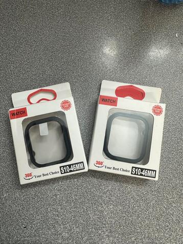 2x Apple Watch 10 Cases (46mm) – Nieuw, verkeerd besteld beschikbaar voor biedingen