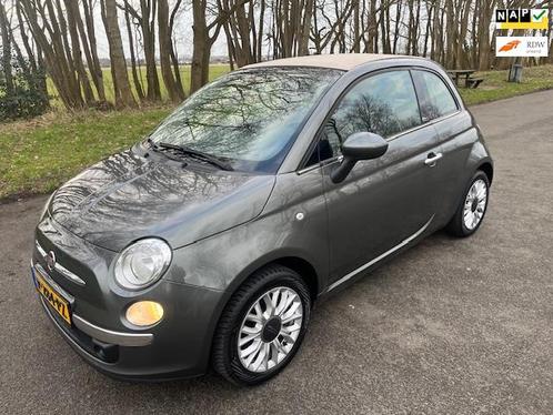 Fiat 500 C 1.2 Lounge, Auto's, Fiat, Te koop, 500C, ABS, Airbags, Airconditioning, Centrale vergrendeling, Climate control, Elektrische buitenspiegels