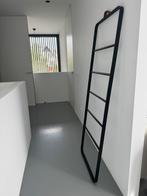 Haddoekenrek, ladder, zwart, 60x170x3,5cm, Huis en Inrichting, Badkamer | Badtextiel en Accessoires, Ophalen, Zo goed als nieuw
